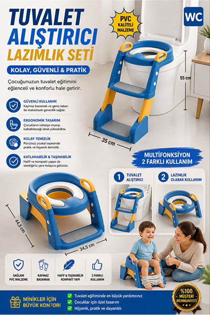KloMini™ - Merdivenli Eğitici Klozet