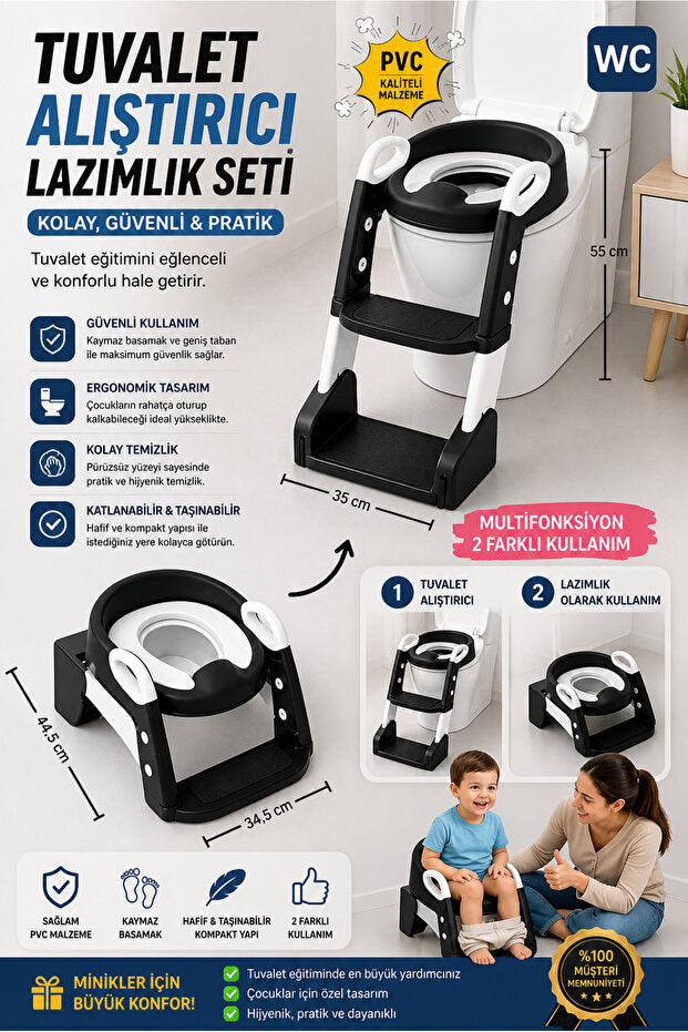 KloMini™ - Merdivenli Eğitici Klozet