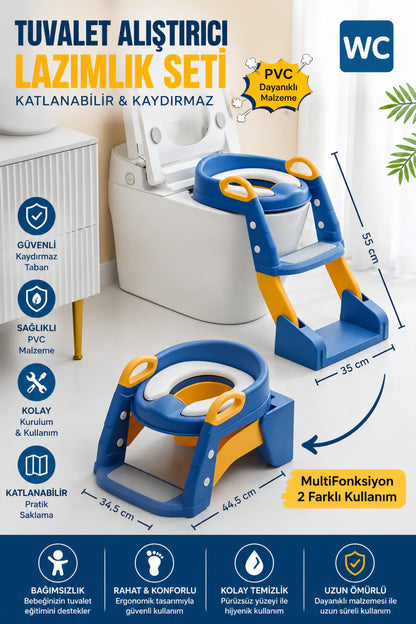 KloMini™ - Merdivenli Eğitici Klozet